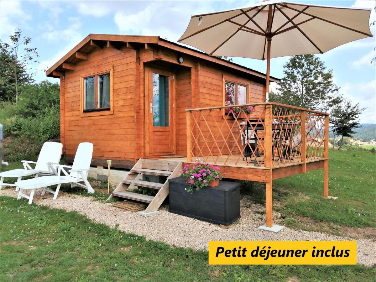Le Chalet Des Etoiles Champagnac-le-Vieux Exteriör bild